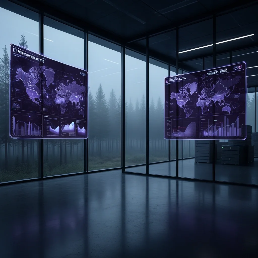 Command center architectural view